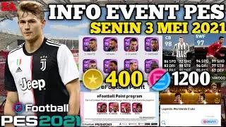 INFO EVENT PES SENIN 3 MEI 2021 || PES 2021 MOBILE