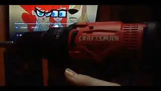 Видео с демонстрацией работы дрели Craftsman