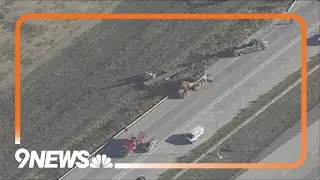 Semi-truck driver killed in rollover crash on I-25 near Loveland