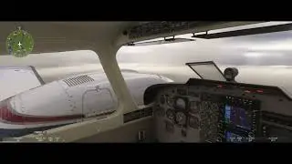 MSFS 2024 kmsp to kstp, zero visibility, using navigraph and realsimgear G530