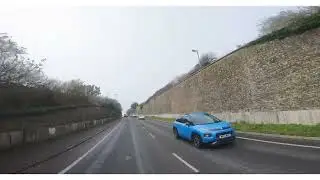 A drive with us production 16/02/23 Newquay real time in winter North coast Cornwall England UK 🚙🎥
