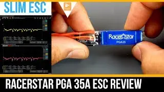 New Slim ESC Test // Racerstar PGA35A ESC Review and Noise Test