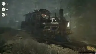 driving around in Choo Choo Charles