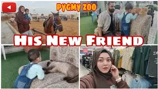 His First Pony Ride | Ramzan Offer Going On All Over UAE