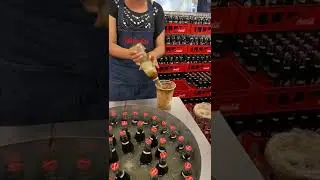 How to Make Slush Coca Cola | Thai Street Food #shorts