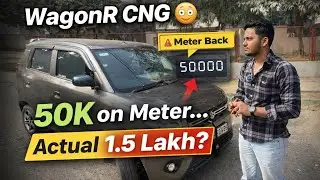 क्यो कराया meter back ⁉️Wagon R cng after 6 years and 1,50,000km #marutisuzuki 