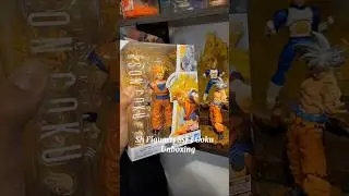 ShFiguarts Ssj3 Goku Unboxing!! #dragoball #actionfigures #collection #goku  #shorts #tamashinations