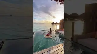 Drifting into a day of indulgence&hellip;🫧🏝️🌺💎🌊🏊&zwj;♀️🩱👙 #travel #love #shortsbeta #photography #explore