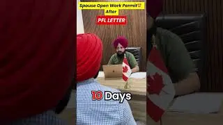 After PFL Letter Still Got Spouse Open Work Permit✈️​| GMAP VISA  #canadavisa #visa