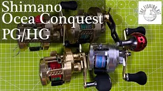 Shimano Ocea Conquest HG и PG