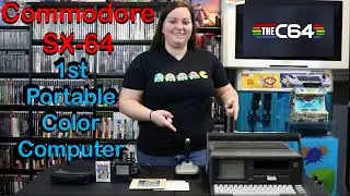 A Closer Look at the Commodore SX-64 (World's 1st Portable Color Computer!)