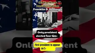 Did You Know? President Edition-Franklin D. Roosevelt #short
