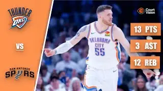 Isaiah Hartenstein - 13 Points, 12 Rebounds, 3 Assists vs Spurs - 2025-26 Regular Season