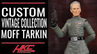 Кастомная модель Гранд-моффа Таркина из коллекции Star Wars The Vintage Collection от Hunter Knig...