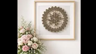 Double the beauty with 3D #decoration #diy #art #christmas 🍬🥰