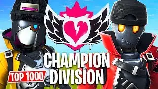 Fortnite CHAMPION DIVISION Tournament!! // Top 1000 Pro Players // (Fortnite Battle Royale)