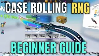 CASE ROLLING RNG BEGINNER GUIDE! (Money, Cases, Luck) - Roblox