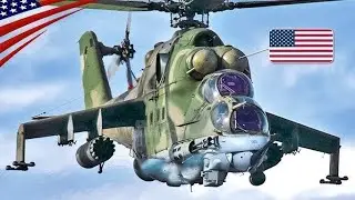 Ми-24 «Крокодил» — легендарный ударный вертолёт советской и российской авиации