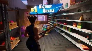 I've won a game of Fortnite WITHOUT building