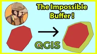A New and Unique Approach to Do Variable Buffer Distances in QGIS