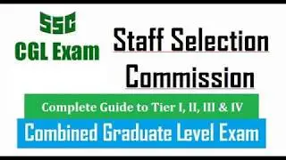 SSC CGL Complete Syllabus 2018