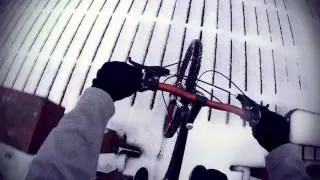 A morning ride Alaska: Never mind the snow.