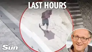 New CCTV shows Dr Michael Mosley on tragic final walk 2 hours before he died from &lsquo;heat exhaustion&rsquo;