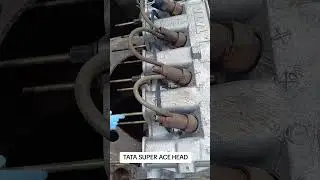 TATA SUPER ACE ENGINE HEAD 😊 #viralvideo
