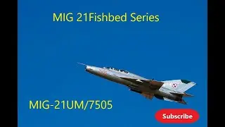 POLISH MIG-21 UM/7505u - FISHBED SERIES LANDING