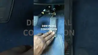 Gbody DBW pedal conversion
