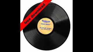 Classic House Drum Loops from 90s vinyl collection, Free Download.