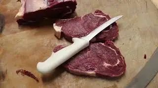 Starrett Professional Knives Summer Steak dish with The Caddy Mann