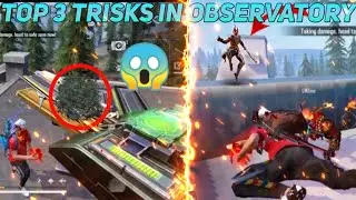 TOP 3 HIDING PLACE IN OBSERVATORY FREE FIRE OBSERVATORY HIDING PLACE