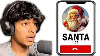 I Called SANTA CLAUS IRL...