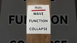 Wave function collapse, simple comparison