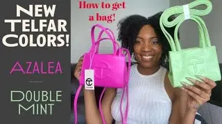 I Got The New Telfar Colors! | Azalea & Double Mint Telfar Small Shopping Bag Unboxing | Paige Alex