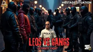 Criminals Taking Hostage | Situation Ultimate Gun Fight | GTA 5 ROLE PLAY | Shiro Captain Live