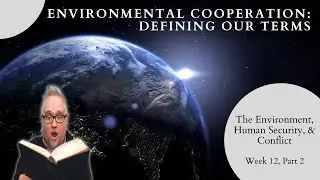 Environmental cooperation: Defining our terms