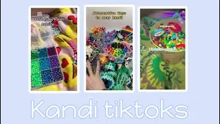 Nearly 10 minutes of kandi tiktoks | 🦷🌈