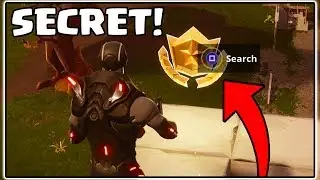 SECRET BATTLE STAR LOCATION IN FORTNITE BATTLE ROYALE! (SEASON 4)