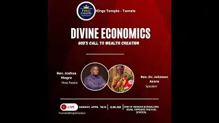 Sunday Service with Rev. Dr. Johnson Asare || Message Title : Divine Economics Pt. 2 || 14.04.2024