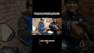 Money cannot buy happiness🫂 #cute #shorts #motoaura #explore #foryou #viral #ytshorts #youtubeshorts