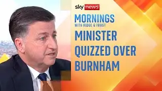 Minister quizzed over Burnham being blocked by Labour's NEC to run in by-election