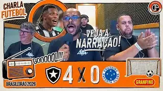 BOTAFOGO 4 x 0 CRUZEIRO - GOLS DO JOGO (BLUTHIERE LIMA)