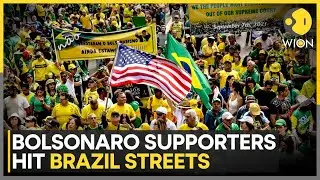 Brazil: Protesters Back Trump Tariffs, Demand Impeachment Of President Lula | WION
