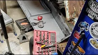 Cleaning the garage