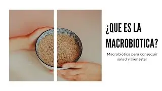 &iquest;Qu&eacute; es la Macrobi&oacute;tica?