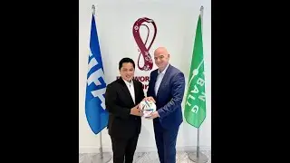 Pertemuan Erick Thohir dengan Presiden FIFA #IOC #sepakbola #soccer #FIFA #football #kanjuruhan