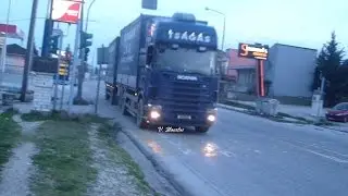 Scania 164 580 Tsagas Straight Pipe Sound By Day & Night