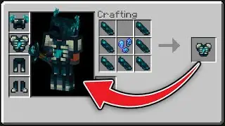 Warden Armor in Minecraft Bedrock